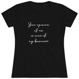 "Not My Business" Women's Vintage T-Shirt