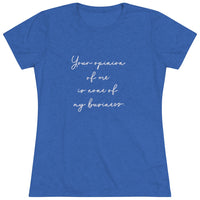 "Not My Business" Women's Vintage T-Shirt