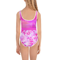 Sunset Palms Girls Swimsuit