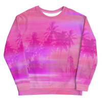 Sunset Palms All Over Print Sweatshirt