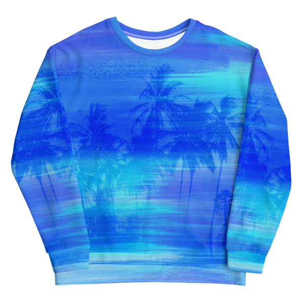 Scenic Palms All Over Print Sweatshirt