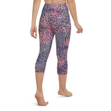 Leopard Multi Printed Capri Leggings