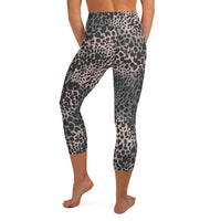 Leopard Printed Capri Leggings