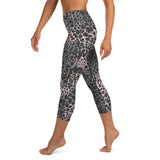 Leopard Printed Capri Leggings