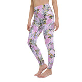 Painted Floral Printed Leggings